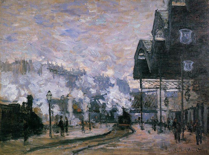 Claude Monet the Western Region Goods Sheds Sweden oil painting art